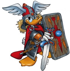 Paperino-Sigfrido disegnato da Giorgio Cavazzano.jpg